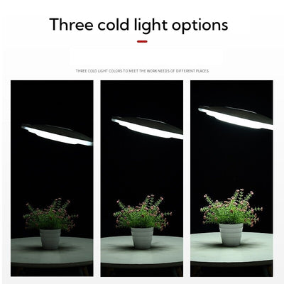 16x Gooseneck Magnifying Floor Lamp Glass Led Adjustable Floor Lamp Rolling Base