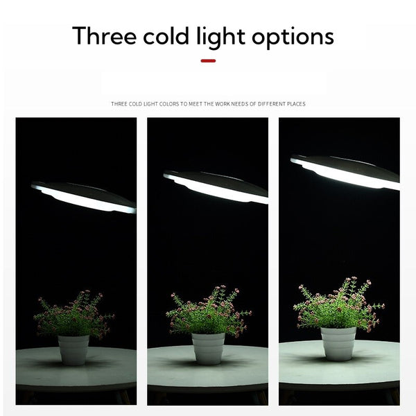 16x Gooseneck Magnifying Floor Lamp Glass Led Adjustable Floor Lamp Rolling Base