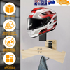 Helmet Holder Motorcycle Gear Rack Wall Mount Gloves Holder Gear Clothes Hanger