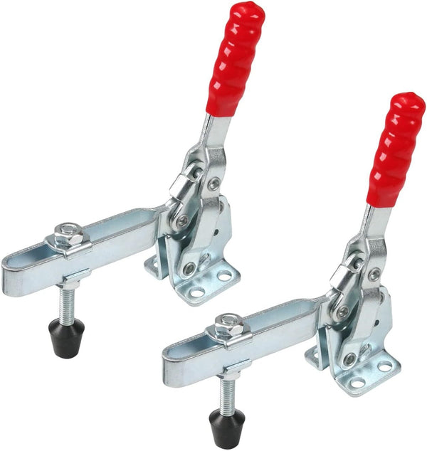 4X 227kg Quick Release Vertical Toggle Clamp for Woodworking Hand Tool GH-12132