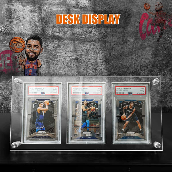 3/9/10 Card Display Frame PSA Trading Card Frame For Pokemon/NBA/Sports Cards