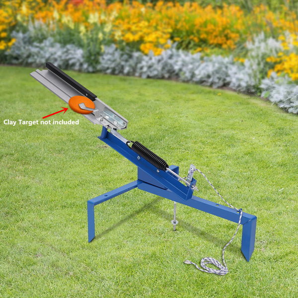 Manual Clay Target Thrower Machine Anti Slip For Shooting And Target Training