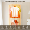 Clothes Dryer Warm Air Folding Drying Machine Compact Mini Dryer With Timing