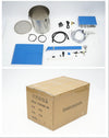 450g/min Electrostatic Powder Coating Spray Gun 45L Powder Hopper Trolley AU