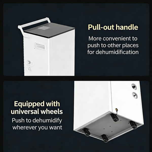 60L/day Commercial Dehumidifier Home Electric Dryer Dehumidifier Hot Gas Defrost