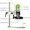 6000 R/Min Electric Glass Bottle Cutter Machine Wine Bottle Cutter Kit for DIY