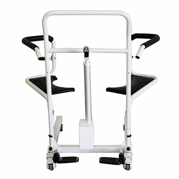 Transfer Lift Chair for Elderly Height Adjustable Electric Wheelchair 180° Split