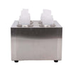 Electric Sauce Warmer 4-Bottle Dispenser Jam Chocolate Melting Machine AU Plug