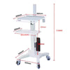 Medical Trolley Stand Dental Oral Scanner Mobile Cart Clinic Laptop Holder AU
