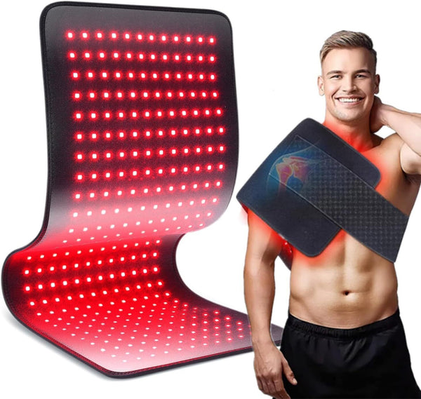 Red Light Therapy Pad Mat LED Infrared Full Body Device Back Muscle Pain Relief