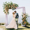 3x Metal Wedding Arch Backdrop Stand Wedding Ceremony Flower Holder Frame AU