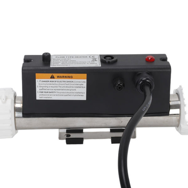 3KW Electric Water Heater Thermostat Swimming Pool Bath SPA Hot Tub Water Heater