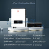 10.2KW On/Off Grid Solar Hybrid Inverter 160A Charge Controller PV Max 500V