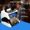 Mixed Denomination Money Bill Counter Cash Counter Bank Grade Currency Sorting