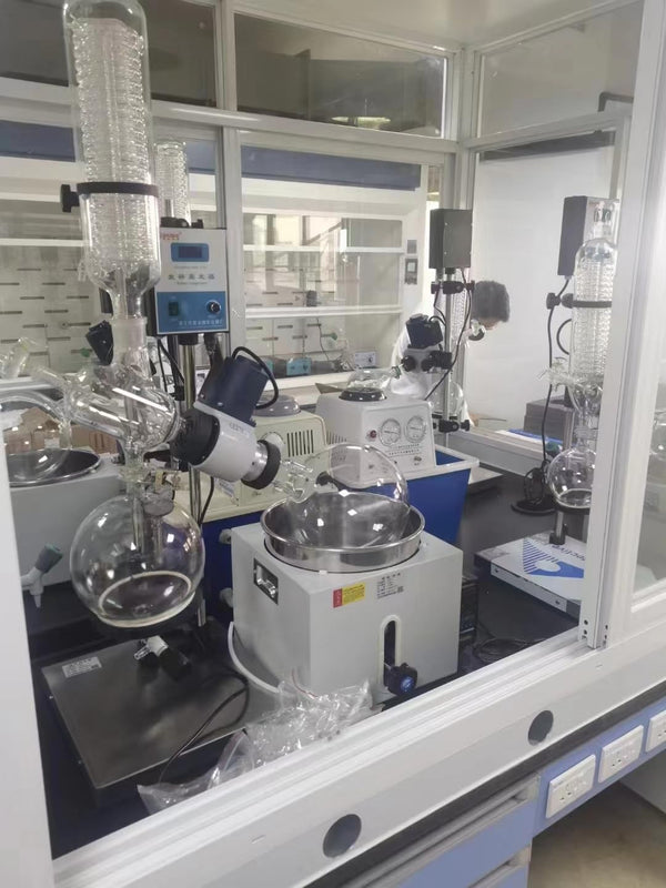 2L Rotary Evaporator Rotavapor Lab Machine Manual Auto Lifting Experimental Tool