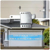 Heavy Duty Garage Door Lock Slide Latch Galvanized Steel for Most Garage Door AU