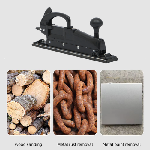 Air Sander Straight Line Pneumatic Sander 70*445mm 3000rpm Double Piston