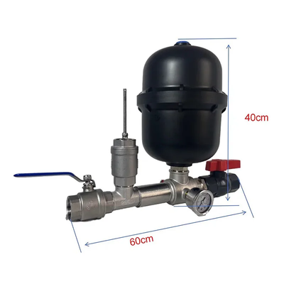 1-inch Single Valve Hydraulic Ram Pump Stainless Steel Water Hammer Pump