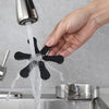 Kitchen Sink Glass Rinser Stainless Steel Cup Washer for Sink 9 Holes Cleaner