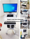 Rolling Dental Lab Trolley Cart With Drawer Intraoral Scanner Holder Workstation