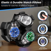 Automatic Rotation Watch Winder 4 Rotating Modes&6 Watch Slots For Xmas Gift AU