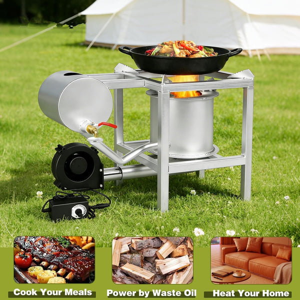 2026 Waste Oil Burner Oil Stove Powerful Heating Waste Furnace Burning Stove AU