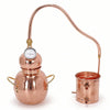 Copper Distiller Essential Oil Extraction Chamomile Mugwort Homemade Hydrosols