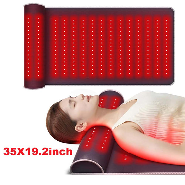 225 LED Red Light Therapy Mat Body Beauty Device Muscle Pain Relief Infrared Pad