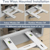 Air Conditioner Wall Bracket Window Support Bracket Heavy Duty 2 Arms Up 220LBS