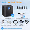 Ice Bath Water Chiller for Cold Plunge Tubs 1/3 HP Upgraded Cold Plunge Chiller