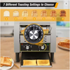 Commercial Toaster Automatic Conveyor Toaster 150 Slices/Hour Bun-Warmer Toaster