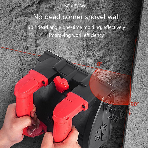 Electric Wall Planer Dust-Free Shovel Wall Machine Wall Concrete Renovation Tool