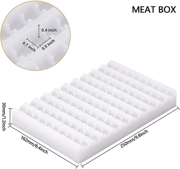 Manual Mutton Kebab Machine BBQ Skewer Meat Making Mahcine Kebab Press Mould