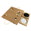 Folding Baduk Weiqi Board Game Portable Wooden Timber Strategy Go Game Set Gift