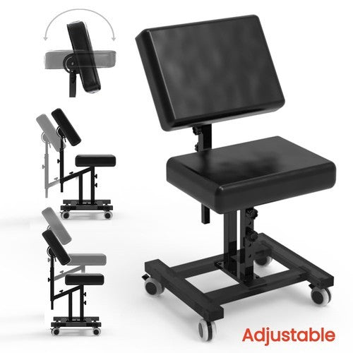 Adjustable Tattoo Chair Swivel Back Tattoo Armrest Stand Salon Beauty Chair