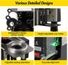 Electric Cup Sealing Machine 500-600 Cups/H Digital Control LCD Panel Cup Sealer