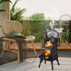 Camping Wood Stove Portable Wood Burning Stove Folding Camp Heat Outdoor Stove