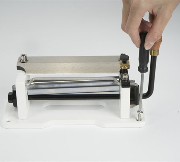 Leather Splitter Manual Leather Skiver Peeler Leather Paring Peeling Machine DIY