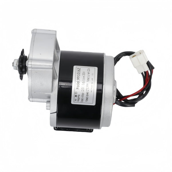 12V 250W Reversible Geared Motor with 9 Tooth Bicycle Speed Reduction Motor