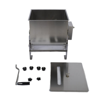 44Lbs Tilt Tank Meat Mixer Stainless Manual Meat Blender Grinding Machine AU