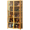Display Storage Case for LEGO Statues Storage Shelves Dustproof Display Cabinet