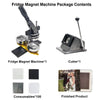 DIY Badge Making Machine Fridge Magnet Maker Kit for 50x50mm Fridge Magnet Badge