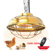 300W Heat Lamp for Chicken Coop Waterproof Brooder Heater for Chick,Duck,Poultry