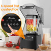 2L Commercial Blender Mixer W/ Cover Quiet Juicer Smoothie Mixer Food Processor