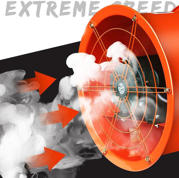 Explosion Proof Axial Flow Fan Silent Exhaust Fan Suction Blower Ventilation AU