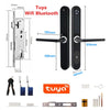 Fingerprint Door Lock Tuya APP Control Smart Slim Lock Electronic Door Lock AU