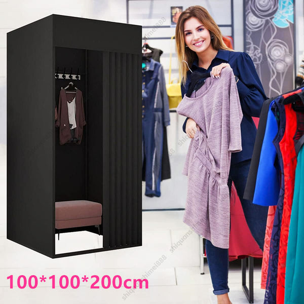 Mall Clothing Store Fitting Room Movable Changing Room Locker Privacy Room AU