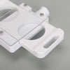 10cm(D) Hamburger Pressing Mould 2-Hole Meat Patty Forming Mold ABS w/5 Tubes