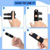 Finger Brace Splint Trigger Finger Sleeves Thumb Support Protector Pain Relief