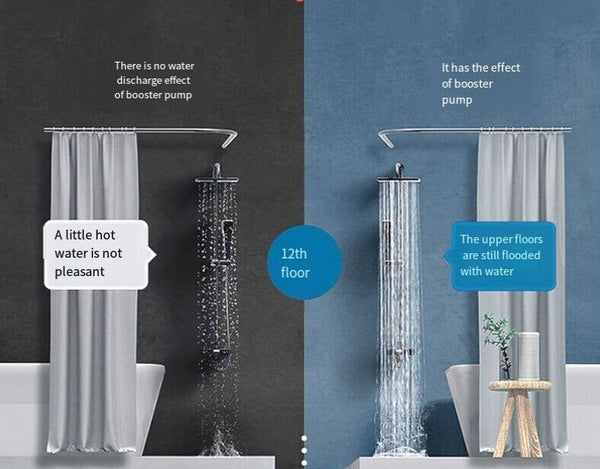 150W Automatic Boost Pump Tap Shower Stainless Steel Pressure Water Booster
